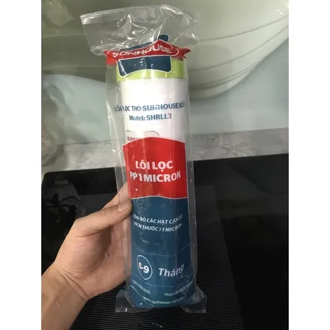 Lõi Lọc Thô SUNHOUSE Số 3 - Loại Bỏ Tạp Chất, Kim Loại Nặng - Bảo Vệ Màng Lọc R.O - Hàng Chính Hãng Việt Nam