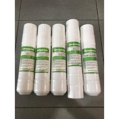 [Combo] Trọn Bộ 5 Lõi Lọc 12345 KANGAROO - Hàng chính hãng - Dùng thay cho máy  KG61A3,KG62A3