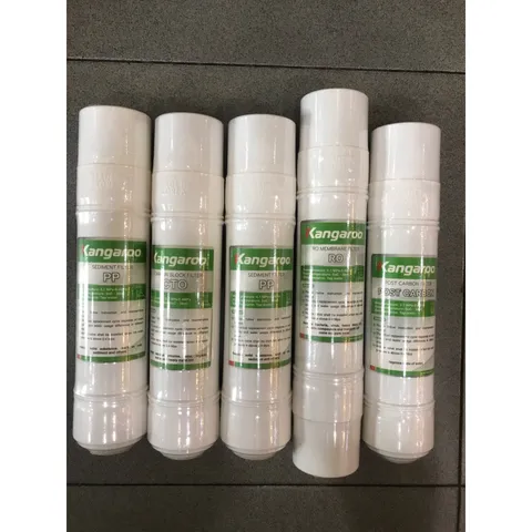 [Combo] Trọn Bộ 5 Lõi Lọc 12345 KANGAROO - Hàng chính hãng - Dùng thay cho máy  KG61A3,KG62A3