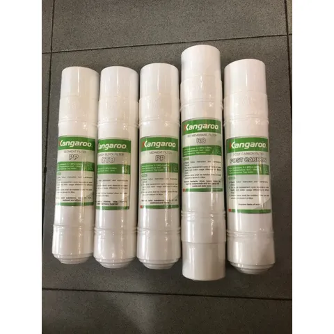 [Combo] Trọn Bộ 5 Lõi Lọc 12345 KANGAROO - Hàng chính hãng - Dùng thay cho máy  KG61A3,KG62A3