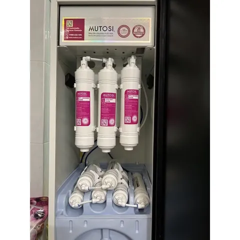Bộ 3 Lõi Lọc Nước 123 MUTOSI Đúc Liền Chính Hãng - Bảo Vệ Màng RO & Loại Bỏ Tạp Chất, Clo, Mùi Vị Lạ Trong Nước