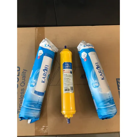 Bộ 3 Lõi Lọc Nước 123 Karofi Chính Hãng Dành Cho Máy K8ROH - Lọc Đá Vôi, Chất Lượng Cao, Bảo Vệ Sức Khỏe
