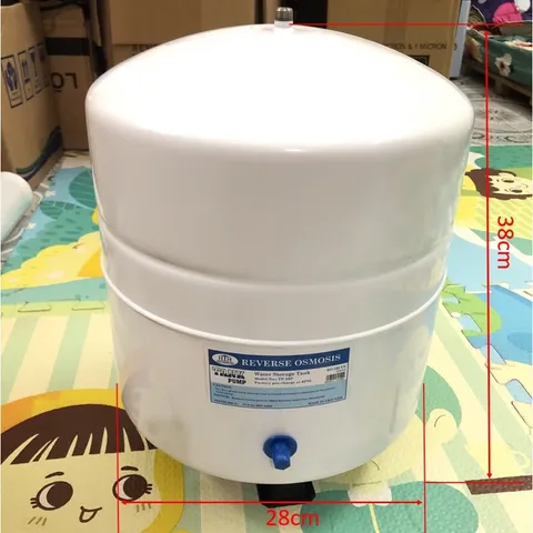 Bình Áp Thép 10L Nhập Khẩu Đài Loan - Thiết Bị Chuyên Dụng Cho Máy Lọc Nước RO, Bền Bỉ Và An Toàn