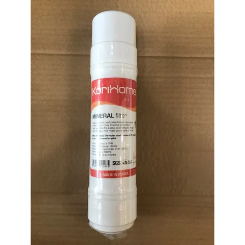 Lõi Lọc Nước Khoáng MINERAL KORIHOME - Bổ Sung Vi Khoáng Tự Nhiên, Hàng Chính Hãng Hàn Quốc, Duy Trì Nguồn Nước Sạch Và An Toàn