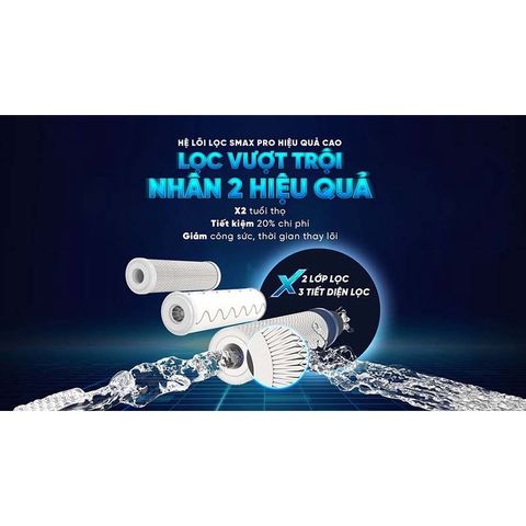Bộ 3 Lõi Lọc Thô KAROFI SMAX PRO 123 - Công Nghệ Lọc Hiệu Quả Cao, Tiết Kiệm Chi Phí, Bảo Vệ Sức Khỏe Gia Đình