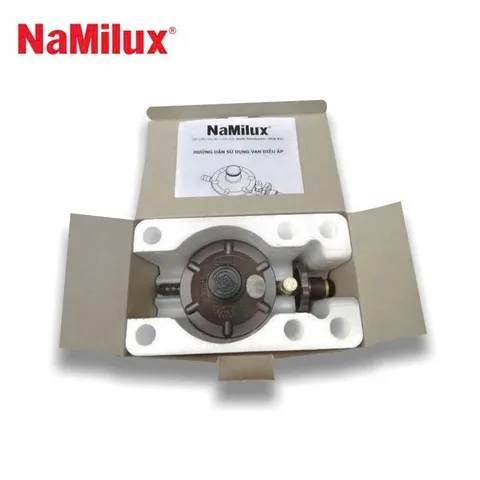 Van điều áp ngắt gas tự động Namilux NA-339S - An toàn, tiết kiệm, chất lượng cao, dùng cho bếp gas, hàng chính hãng Việt Nam