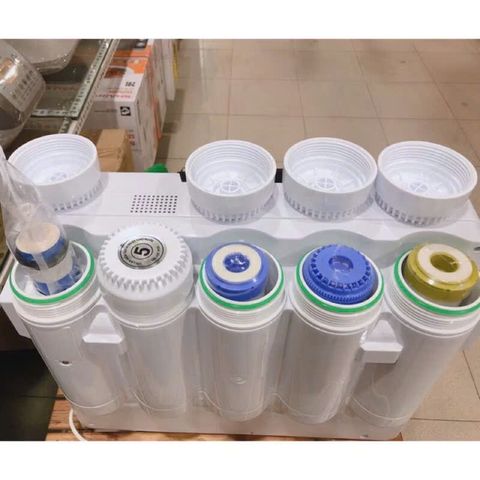 Bộ 5 Lõi Lọc Nước KAROFI Chính Hãng - Mặt hàng Thay Thế cho Máy Nóng Lạnh Treo Tường, Lọc Hiệu Quả 99% Tạp Chất