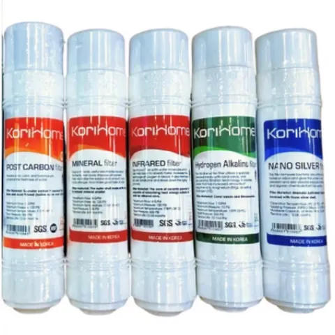 Lõi Lọc Chức Năng Korihome - Bộ Lõi Lọc Nước Hàng Chính Hãng, Cung Cấp Khoáng Chất và Hỗ Trợ Sức Khỏe