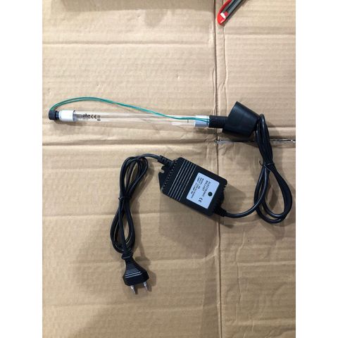 Bộ Sản Phẩm Thay Thế: Nguồn Ballast Đèn UV + Bóng Đèn UV 6W 2 Chấu - Diệt Khuẩn Hiệu Quả 99,99% cho Máy Lọc Nước RO