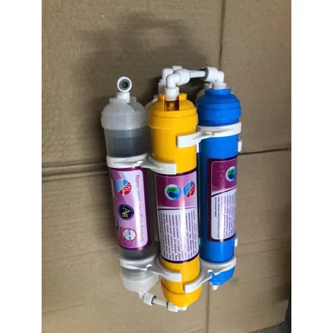 Bộ Lõi Lọc Khoáng Geyser Chính Hãng 4-9 - Lõi Nano, Alkaline, Maifan, và Tia Hồng Ngoại Bổ Sung Khoáng Chất An Toàn Cho Nước Uống