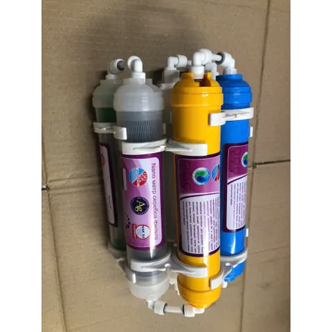 Bộ Lõi Lọc Khoáng Geyser Chính Hãng 4-9 - Lõi Nano, Alkaline, Maifan, và Tia Hồng Ngoại Bổ Sung Khoáng Chất An Toàn Cho Nước Uống
