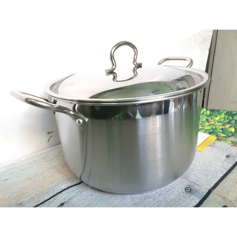 Nồi Luộc Gà Fivestar 30 cm - Inox 430 Không Gỉ, Thiết Kế 3 Đáy Tiết Kiệm Năng Lượng, An Toàn Vệ Sinh Cho Mọi Loại Bếp