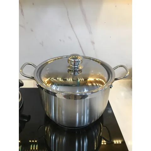 Nồi Luộc Gà Fivestar 30 cm - Inox 430 Không Gỉ, Thiết Kế 3 Đáy Tiết Kiệm Năng Lượng, An Toàn Vệ Sinh Cho Mọi Loại Bếp