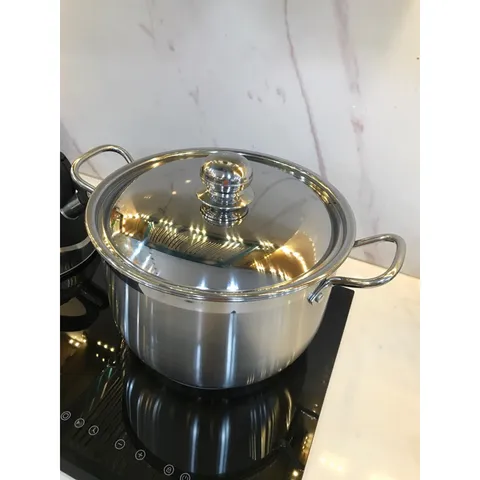 Nồi Luộc Gà Fivestar 30 cm - Inox 430 Không Gỉ, Thiết Kế 3 Đáy Tiết Kiệm Năng Lượng, An Toàn Vệ Sinh Cho Mọi Loại Bếp