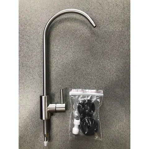 Vòi gạt máy lọc nước Inox 304 - Thay thế cho máy RO và Nano, thiết kế sang trọng, xoay 360° không rỉ, tiện dụng cho gia đình