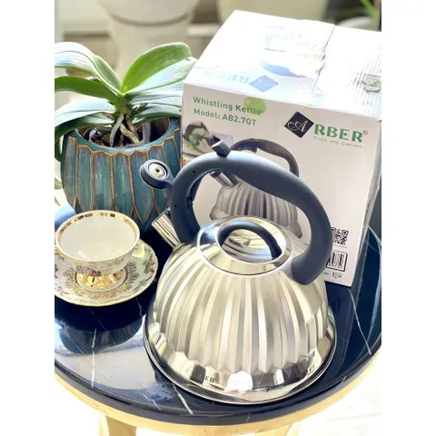 Ấm đun từ Arber AB2.7QT 2.7L - Inox 304 cao cấp, còi báo sôi, thiết kế sang trọng, phù hợp mọi loại bếp