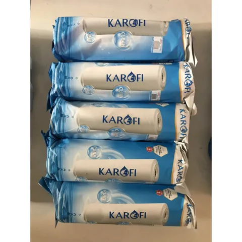 Bộ Combo 5 Lõi Lọc Nước Karofi 1, 2, 3 - Hàng Chính Hãng, Thay Thế Cho Máy Lọc RO, Lọc Tạp Chất Hiệu Quả