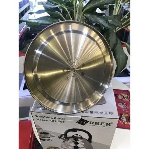 Ấm từ đun nước ARBER dung tích 2.5L-  Được làm từ Inox  304 cao cấp