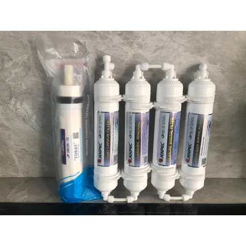 Bộ 5 Lõi Lọc Nước RO Jenpec 45678 - Chính Hãng, Lọc Sạch Vi Khuẩn, Cung Cấp Nước Tinh Khiết Cho Gia Đình