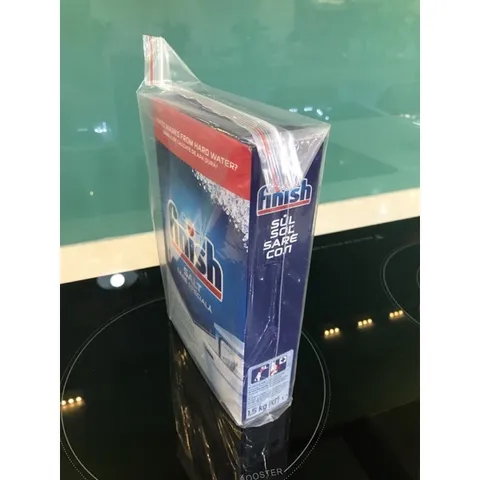 Muối Rửa Chén FINISH 1,2KG - Bảo vệ và Làm mềm nước cho Máy Rửa Bát Bosch, Siemens, Electrolux và Hàng Châu Âu Chính Hãng
