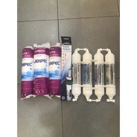 Bộ 8 Lõi Lọc Nước JENPEC Chính Hãng - Giải Pháp Tối Ưu Cho Nguồn Nước Tinh Khiết, Thay Thế Dễ Dàng và An Toàn