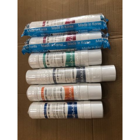 Bộ 6 Lõi Lọc Nước KORIHOME Chính Hãng - Thay Thế Dùng Cho WPK-813, WPK-888-LT, WPK-605, Loại Bỏ Tạp Chất Và Vi Khuẩn