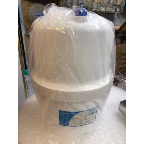 Bình Áp Nhựa KAROFI 4G 10L - Dành cho máy lọc nước RO Chất Lượng Cao, Siêu Bền, Chính Hãng