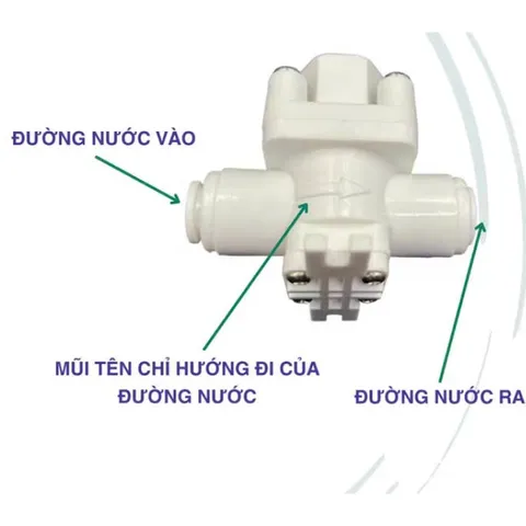 Van Giảm Áp Máy Lọc Nước RO, Nano - Kiểm Soát Áp Lực Nước, Phù Hợp Với Chung Cư & Văn Phòng, Kết Nối Nhanh Phi 6mm/10mm