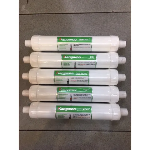 Combo 5 Lõi Lọc KANGAROO Hydrogen Chính Hãng - Bộ Lõi Thay Thế Máy RO, Cải Thiện Chất Lượng Nước, Bổ Sung Khoáng Chất và Oxy