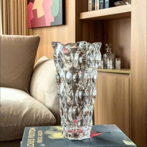 Lọ Hoa Cao Cấp Bohemia Samba 30.5cm - Thủy Tinh Sang Trọng, Thiết Kế Tinh Tế, Dễ Dàng Vệ Sinh, Phù Hợp Với Nhiều Kiểu Cắm Hoa