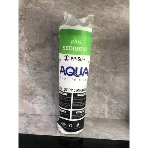 Lõi Lọc Nước AQUA 1,2,3 Chính Hãng - Lọc Thô Hiệu Quả Cho Máy Lọc Nước RO - Tuổi Thọ 3-9 Tháng
