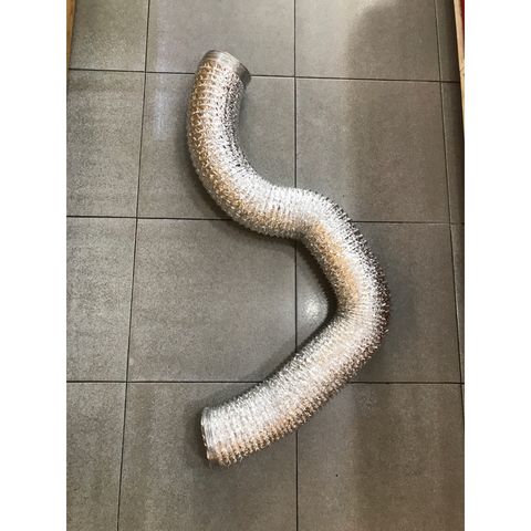 Ống Bạc Mềm Phi 125mm - 2 Mét Ống Gió Chịu Nhiệt Dẫn Khói, Mùi Cho Máy Hút Âm Tủ - Tiện Lợi Cho Hệ Thống Thông Gió