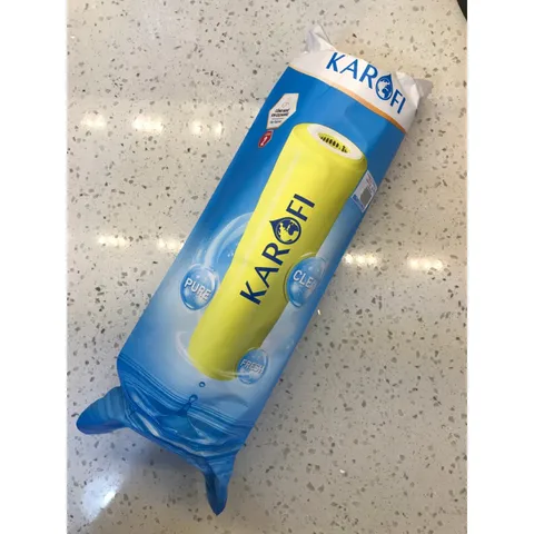 Lõi Lọc Cation KAROFI Smax Duo 2 - Công Nghệ ION EXCHANGE Cho Nước Cứng - Hàng Chính Hãng, Loại Bỏ Canxi, Magie, Giúp Làm Mềm Nước