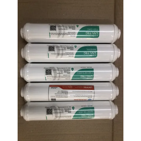Bộ 5 Lõi Lọc Nước LIVOTEC Karofi 56789 - Chính Hãng, Bổ Sung Khoáng Chất, Tăng Cường Sức Khỏe và Hương Vị Nước Tự Nhiên