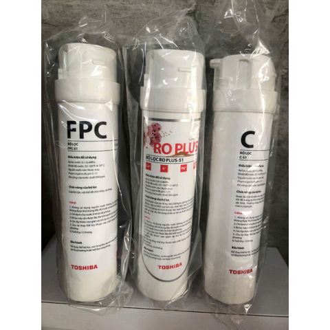 Lõi Lọc Nước TOSHIBA F-2399-C / FPC / RO PLUS - Chính Hãng Nhật Bản, Tối Ưu Lọc Nước, Thay Thế Máy Lọc Nước TWP Series