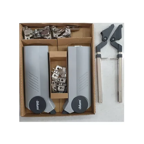 Bộ Tay Nâng Blum HF22 - Hàng chính hãng - được sản xuất tại Áo - Chuyên dùng cho tủ 2 cánh mở xếp