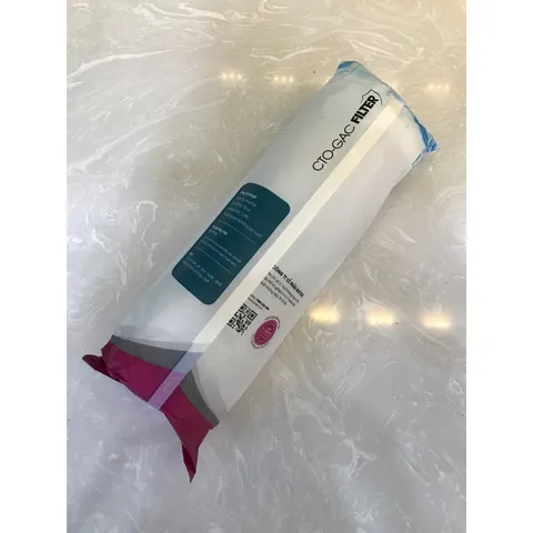 Lõi Lọc Nước Mutosi CTO-GAC - Lõi Than Nén Chính Hãng cho Máy Lọc Nước, Khử Clo và Chất Độc, Bảo Vệ Màng RO