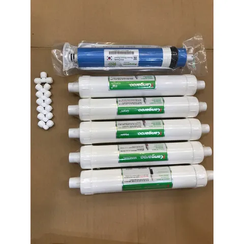 Combo 6 Lõi Lọc Nước Kangaroo 4-9 Chính Hãng - Phụ Kiện Cho Máy Lọc Nước Hydrogen KG-100HA, KG-100HB, KG-100HQ