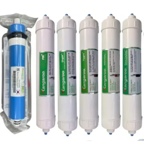 Combo 6 Lõi Lọc Nước Kangaroo 4-9 Chính Hãng - Phụ Kiện Cho Máy Lọc Nước Hydrogen KG-100HA, KG-100HB, KG-100HQ