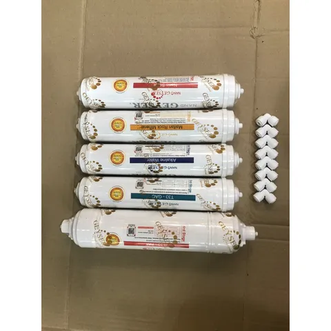 Bộ 5 Lõi Lọc Nước Khoáng Geyser 4-8 - Hàng Chính Hãng, Cung Cấp Khoáng Chất Thiết Yếu Cho Sức Khỏe Gia Đình