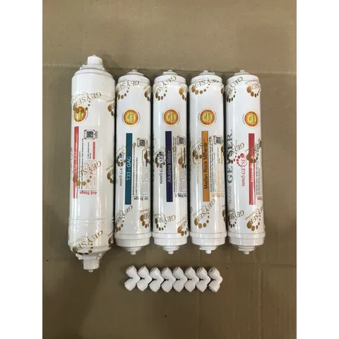 Bộ 5 Lõi Lọc Nước Khoáng Geyser 4-8 - Hàng Chính Hãng, Cung Cấp Khoáng Chất Thiết Yếu Cho Sức Khỏe Gia Đình