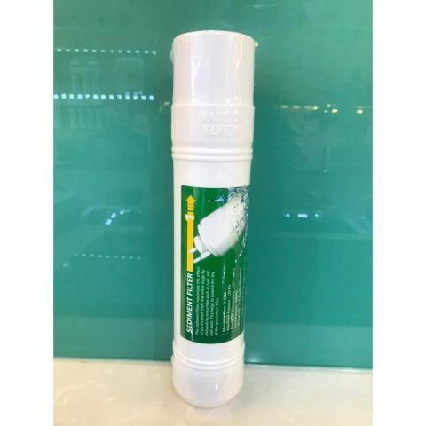 Lõi lọc nước SEDIMENT 1- Loại đầu U - Sản xuất Hàn Quốc - Loại bỏ tạp chất, cặn bã hiệu quả cho máy lọc nước
