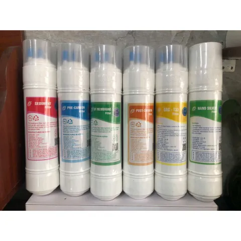 Combo Bộ Lõi Lọc U/F Hàn Quốc - Loại Đầu U - Dùng thay thế cho máy lọc nóng lạnh