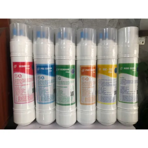Combo Bộ Lõi Lọc U/F Hàn Quốc - Loại Đầu U - Dùng thay thế cho máy lọc nóng lạnh