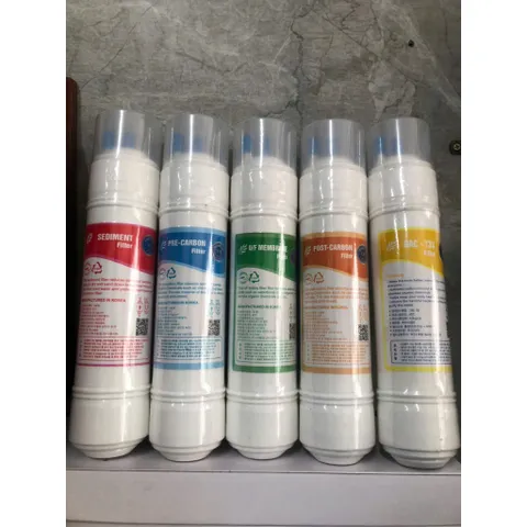 Combo Bộ Lõi Lọc U/F Hàn Quốc - Loại Đầu U - Dùng thay thế cho máy lọc nóng lạnh
