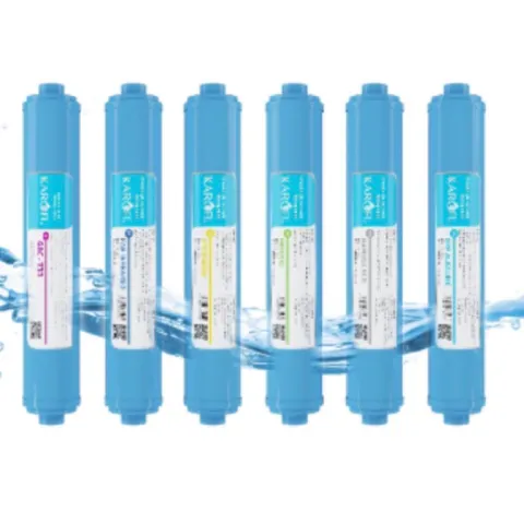 Lõi Lọc Nước RO KAROFI 5-10 - Hàng Chính Hãng, Cung Cấp Khoáng Chất, Hỗ Trợ Tiêu Diệt Vi Khuẩn, Tăng Cường Sức Khỏe