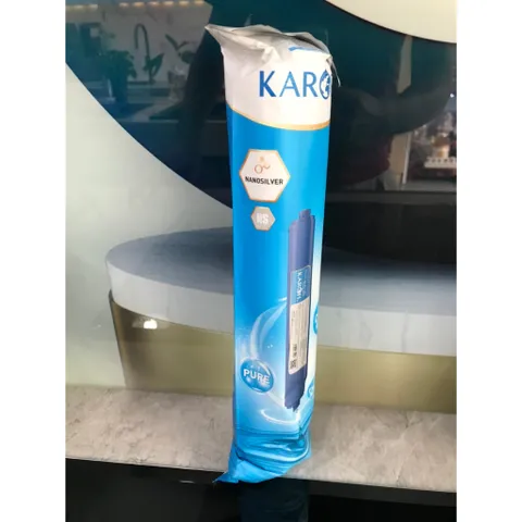 Lõi Lọc Nước RO KAROFI 5-10 - Hàng Chính Hãng, Cung Cấp Khoáng Chất, Hỗ Trợ Tiêu Diệt Vi Khuẩn, Tăng Cường Sức Khỏe