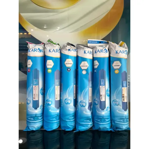 Lõi Lọc Nước RO KAROFI 5-10 - Hàng Chính Hãng, Cung Cấp Khoáng Chất, Hỗ Trợ Tiêu Diệt Vi Khuẩn, Tăng Cường Sức Khỏe