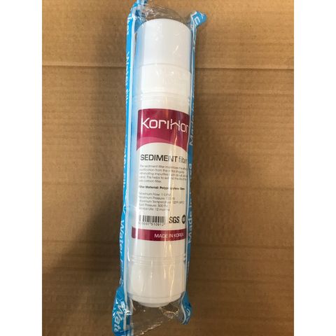 Lõi Lọc SEDIMENT KORIHOME - Chính Hãng, Lọc Thô Hiệu Quả, Loại Bỏ Cặn Bẩn và Tạp Chất, Bảo Vệ Màng RO, Tuổi Thọ Cao