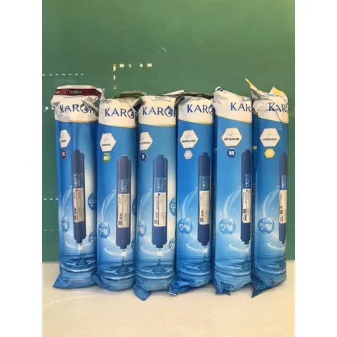 Bộ 6 Lõi Lọc Nước Karofi 5678910 - Hàng Chính Hãng Bổ Sung Khoáng Chất Cho Nước Nguồn Sạch & Ngọt